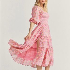 Loveshackfancy midi floral dress